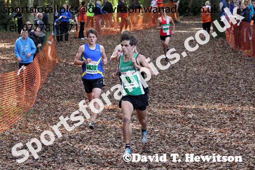 Junior mens National Cross Country Relays. Photo: David T. Hewitson/Sports for All Pics